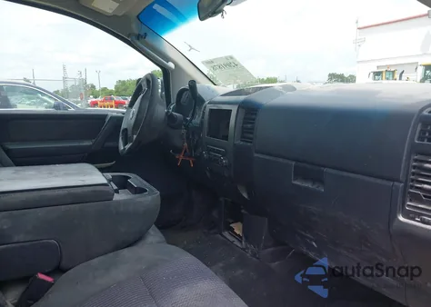 2009 Nissan Titan Se из США, поврежденный, VIN 1N6AA07C39N315678